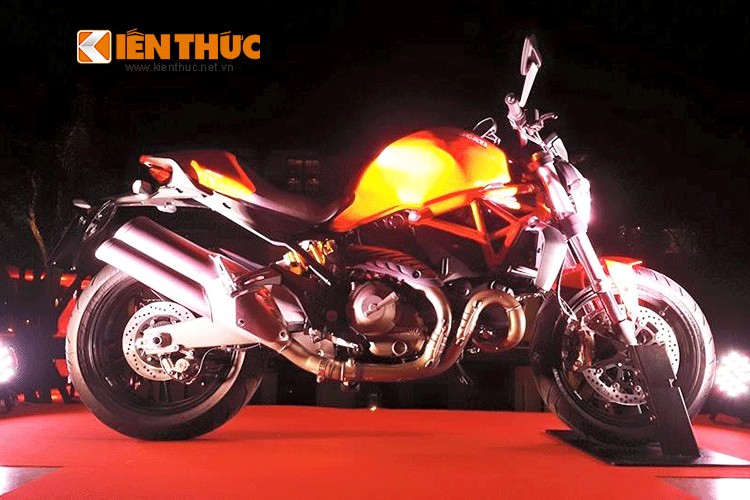 Ducati chay thu Monster 821 ban Thai, chuan bi ra mat tai VN-Hinh-4
